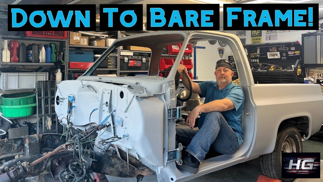 Front end STRIP DOWN of our scrapyard K5 BLAZER project! Part 10