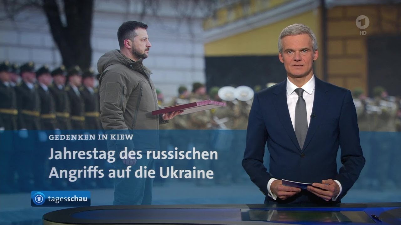 tagesschau 20:00 Uhr, 24.02.2023