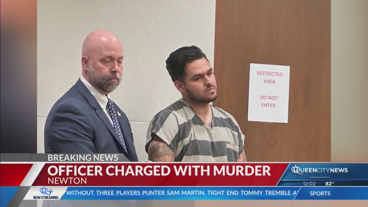 Newton officer appears in court for murder charge