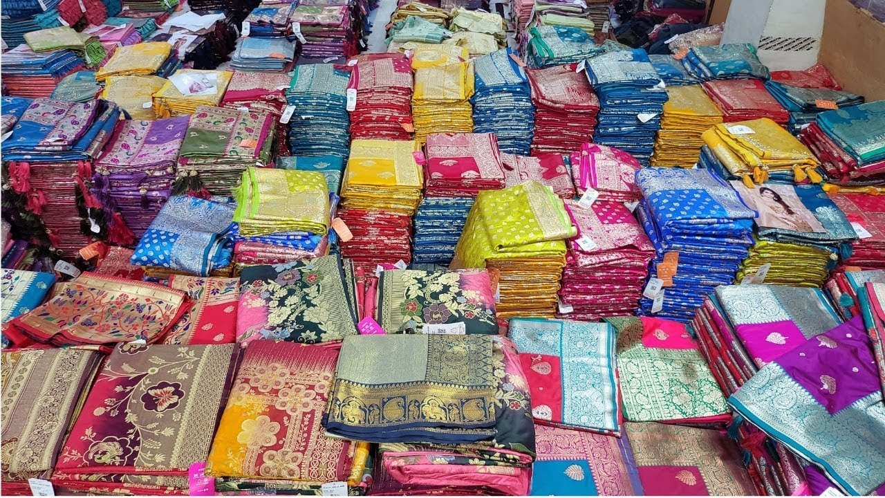 Biggest saree manufacturer in surat/ surat saree/ surat saree wholesale market