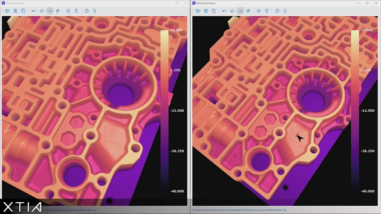 OptoComb Suite tutorial #4: Automated defect detection & master sample comparison