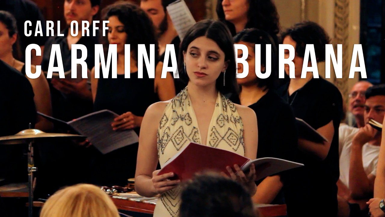 Carmina Burana // Coros del CNBA - Ensamble de Percusión del Conservatorio Astor Piazzolla