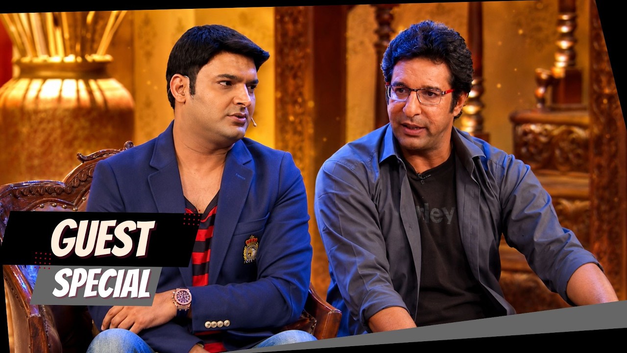 Cricket Legend Wasim Akram Steals the Show | Comedy Nights With Kapil | Wasim Akram Guest Special