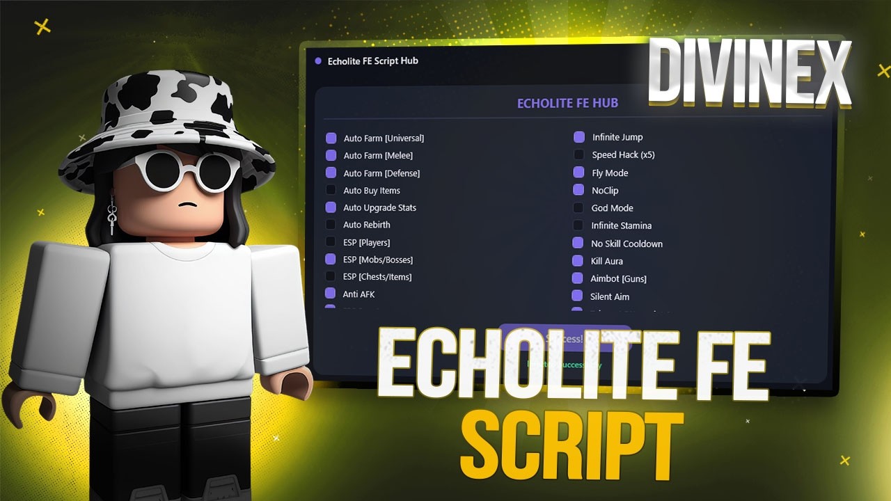 Echolite FE Script Hub - ROBLOX EXPLOITING | ios/android/pc