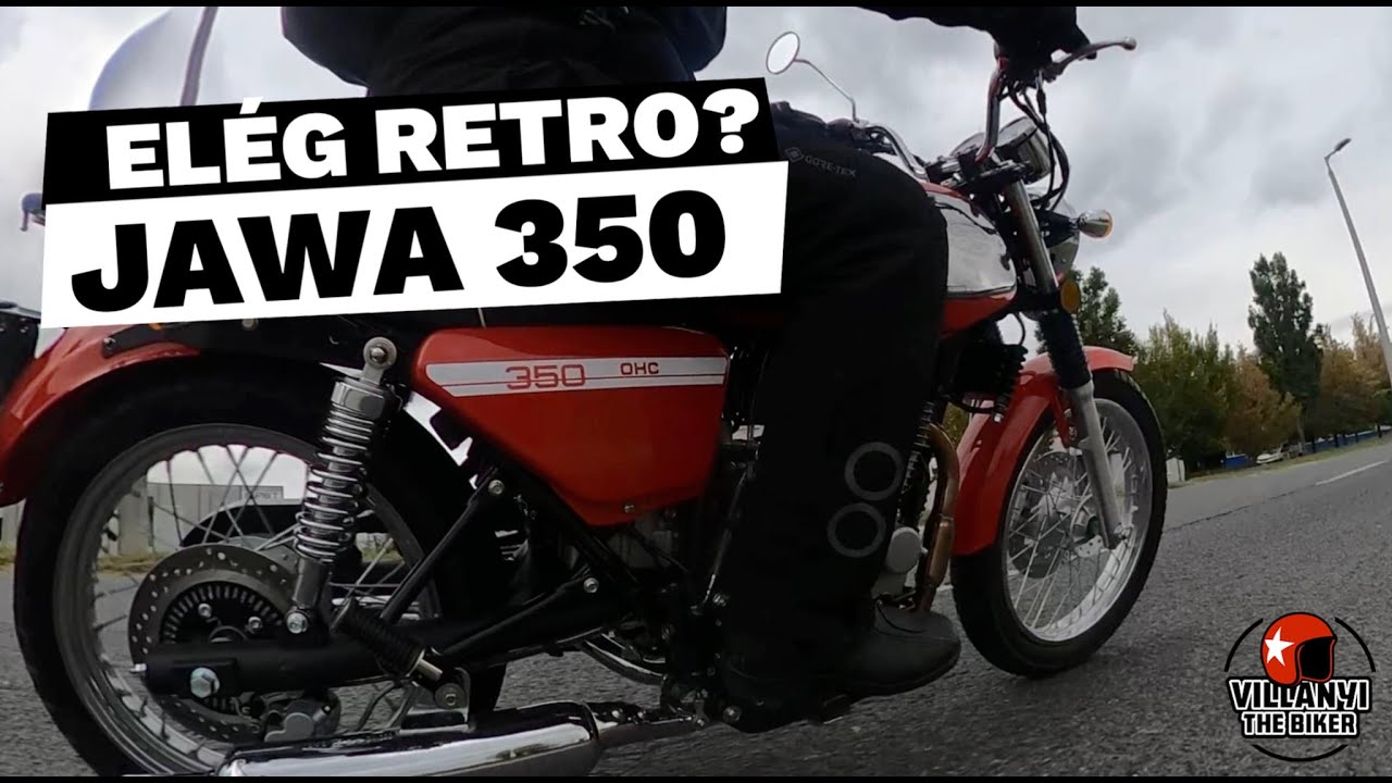Elég a retro forma? Jawa 350 OHC menetpróba.