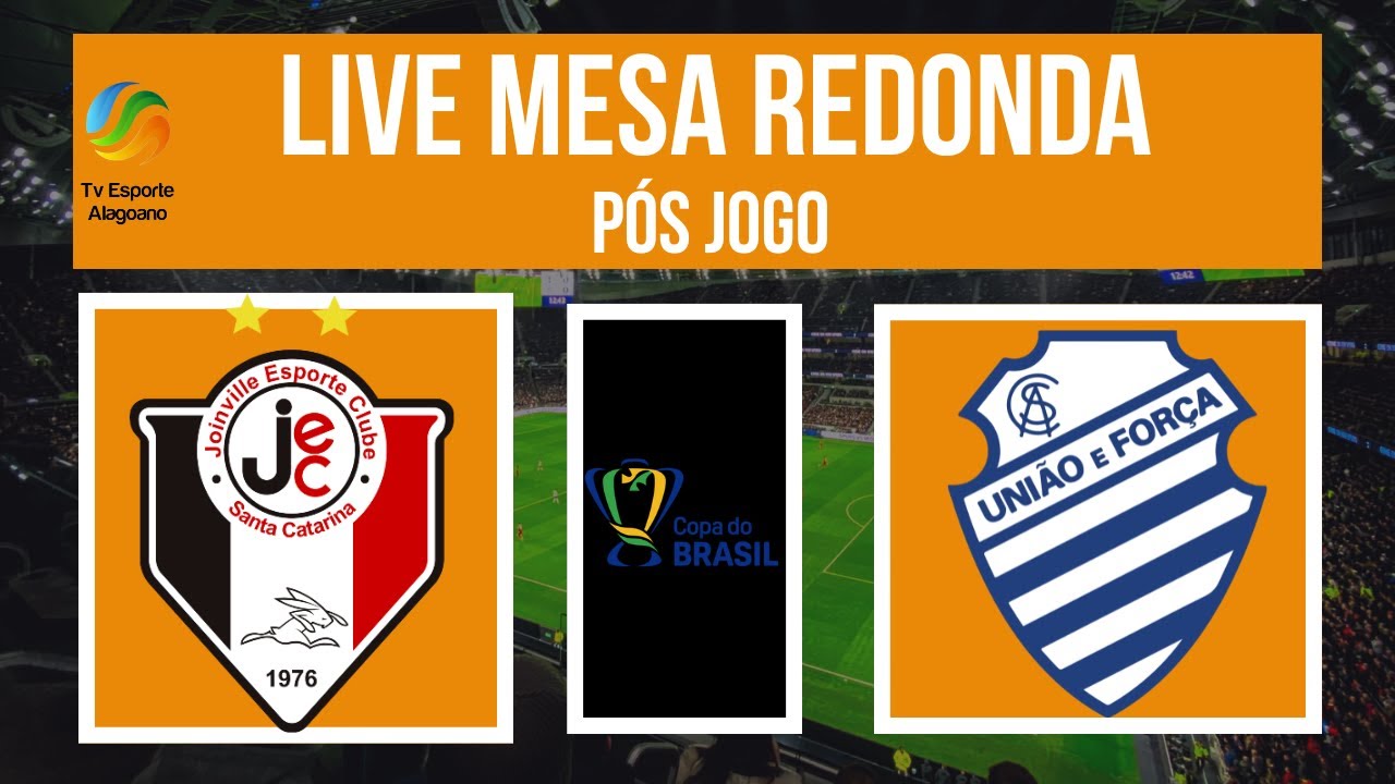 Live Mesa Redond | Copa do Brasil | Joinville x CSA