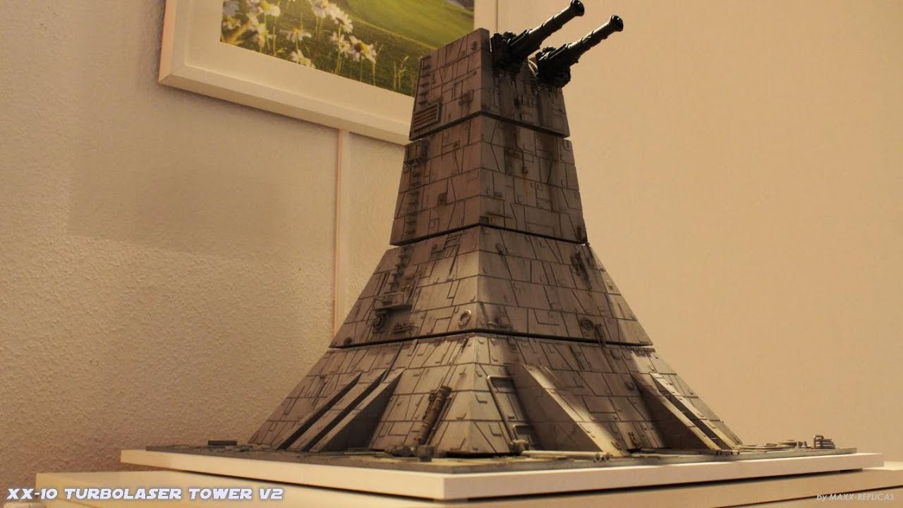 1/72 TURBOLASER TOWER - SERVO CONTROLLED VERSION