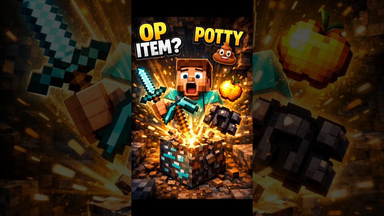 Minecraft Blocks = OP Items… Ya Potti? 😳