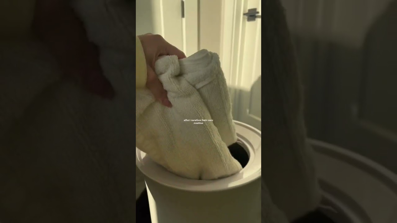 After vacation hair care