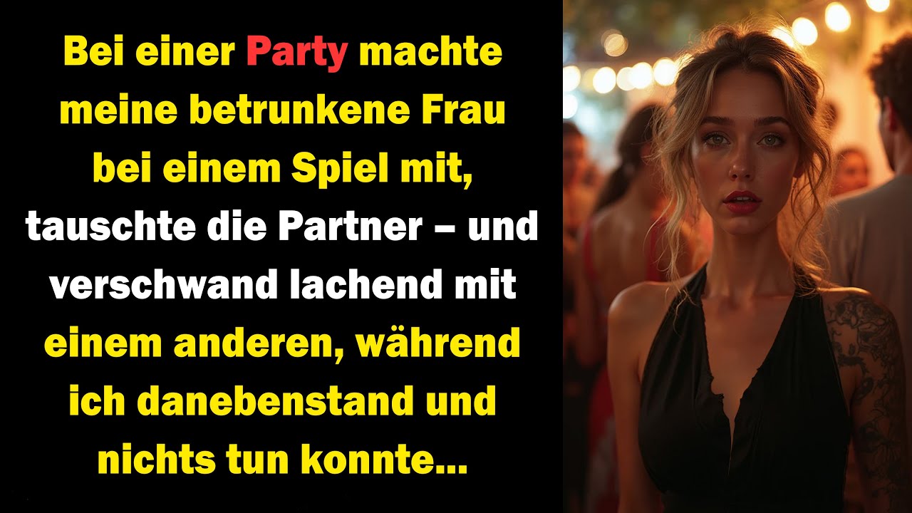 Meine Frau spielte „Blindes Paaretauschen“ – und ging mit einem anderen Mann, während ich zusah