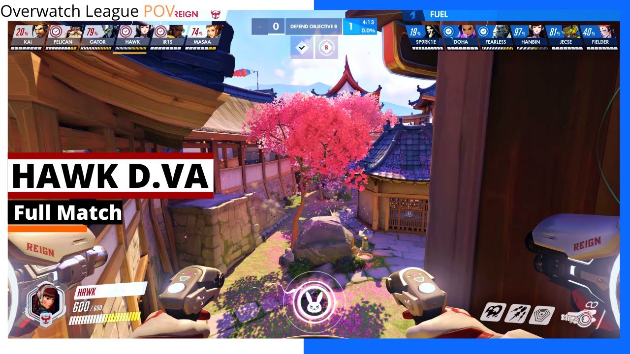 HAWK D.VA POV - LOSERS FINAL | Reign vs Fuel | Full Match | OWL Season 2021 Playoffs