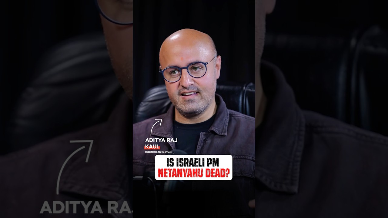 Is Netanyahu&rsquo;s death news real? | Jay Thadeshwar | Aaditya Raj Kaul #shorts