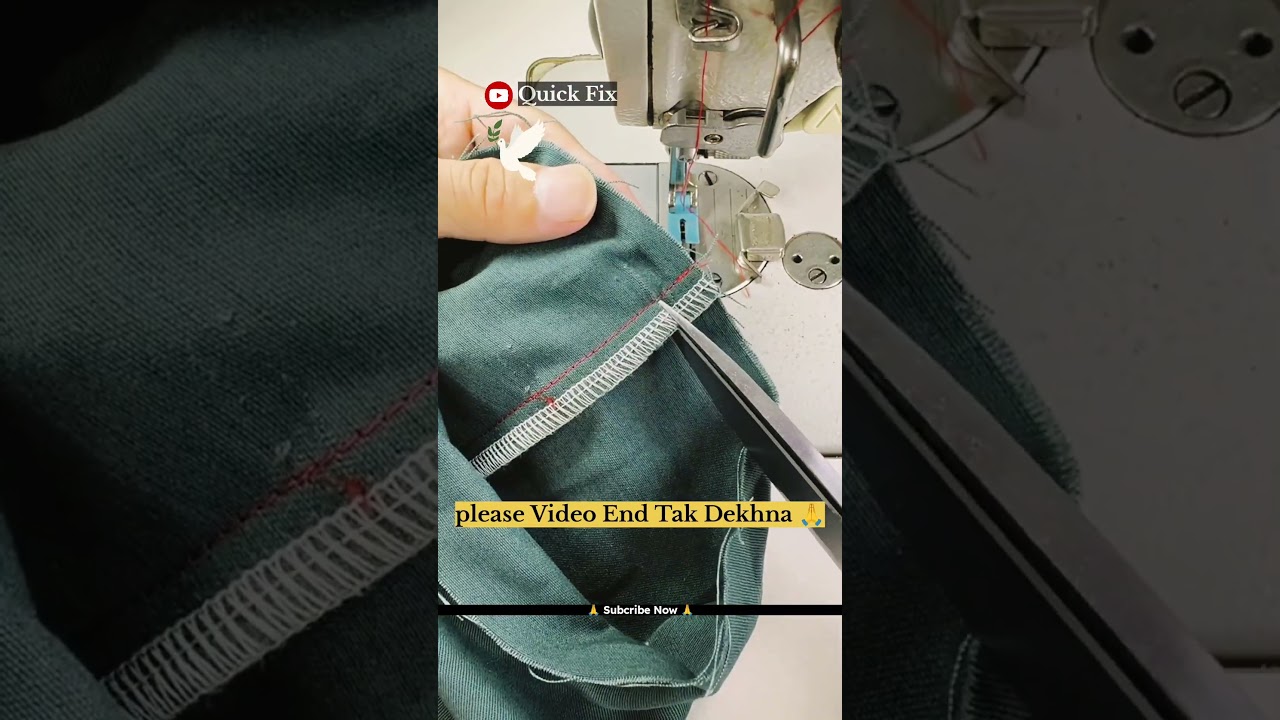 Pant Hem Hack | Easy Alteration for Beginner's 🪡💥 