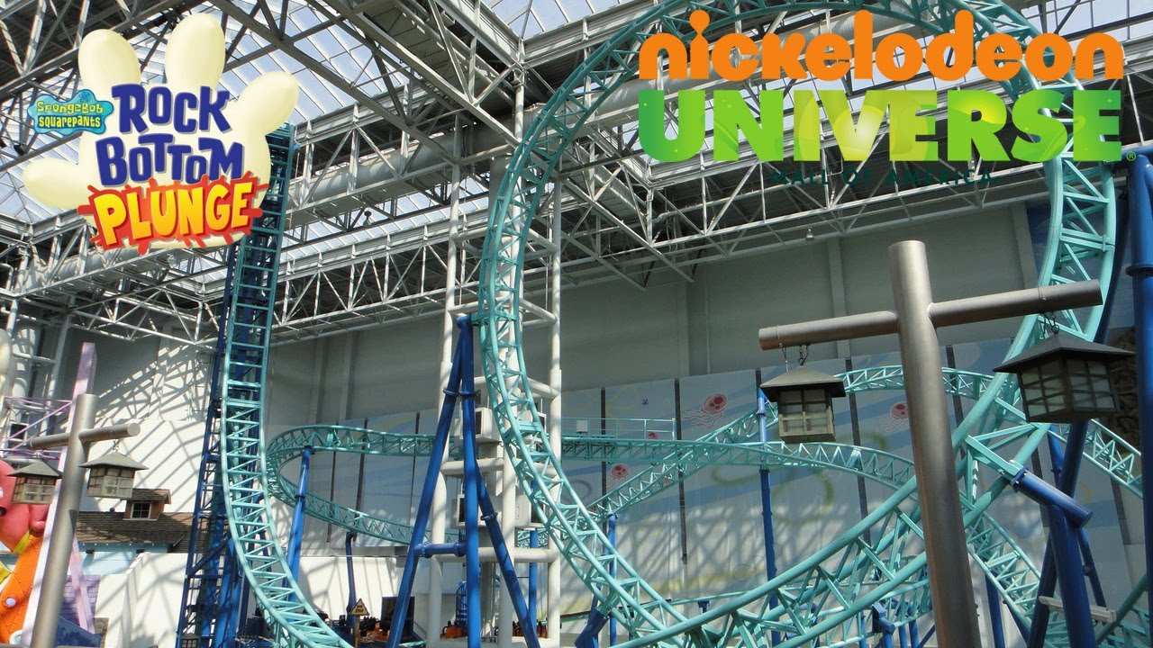 SpongeBob SquarePants Rock Bottom Plunge - Nickelodeon Universe Mall of America (Off-Ride)