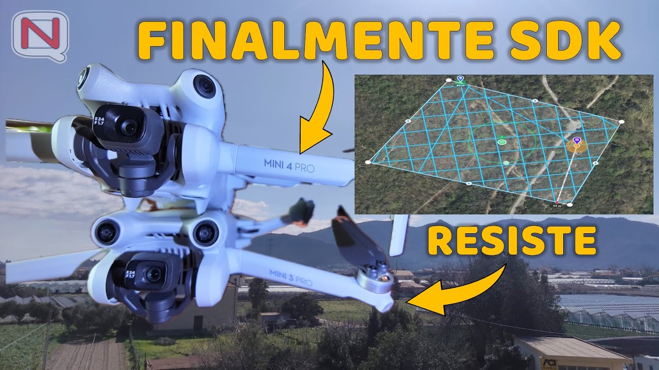 DJI Mini 4 Pro: SDK Sbloccato! Fotogrammetria al Top ma il Mini 3 Pro Resiste