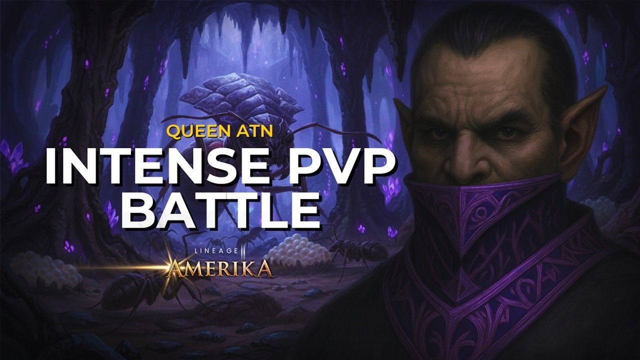 ⚔️ Queen Ant — Intense PvP Battle | Lineage 2 Overlord Gameplay ⚒️