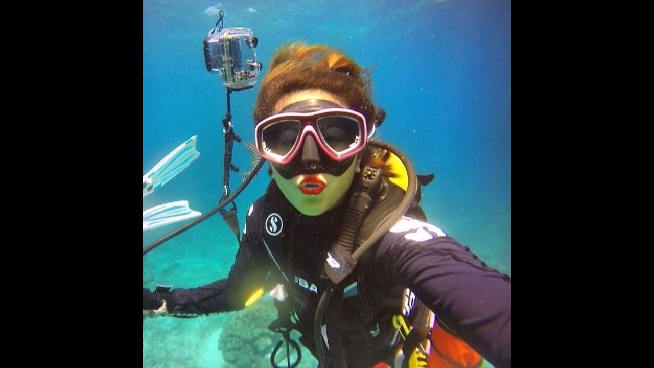 You van imagin how to look in latex full fave gas masks and scuba diving gear dresses