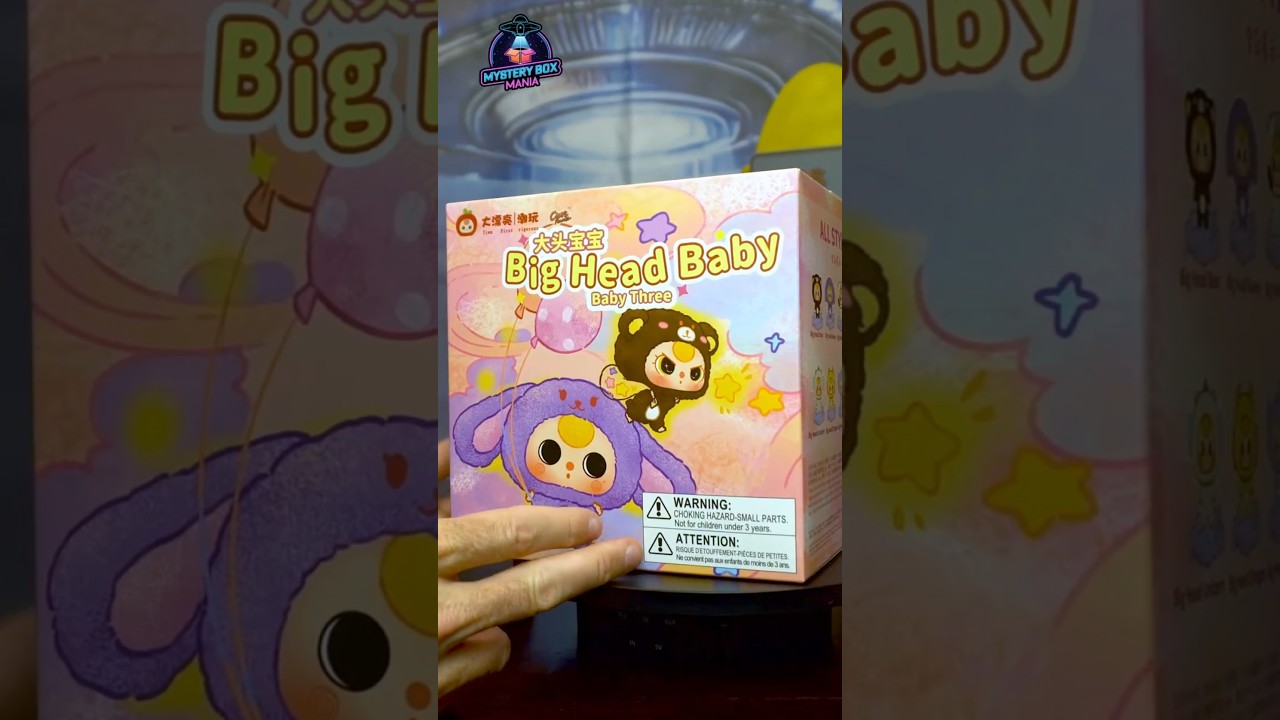 Unboxing Big Head Baby 👀 | Three Baby’s Blind Box Surprise 