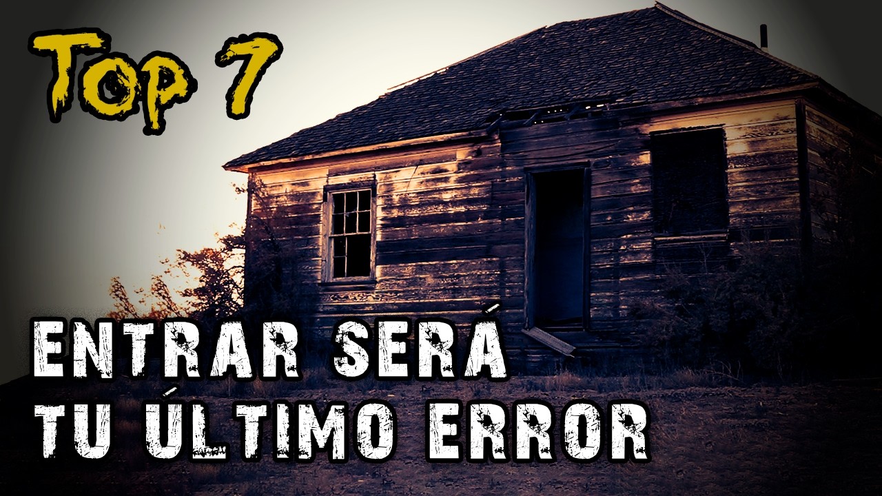 Top 7 CASAS EMBRUJADAS de LATINOAMÉRICA que JAMÁS DEBES EXPLORAR (PARTE 2)