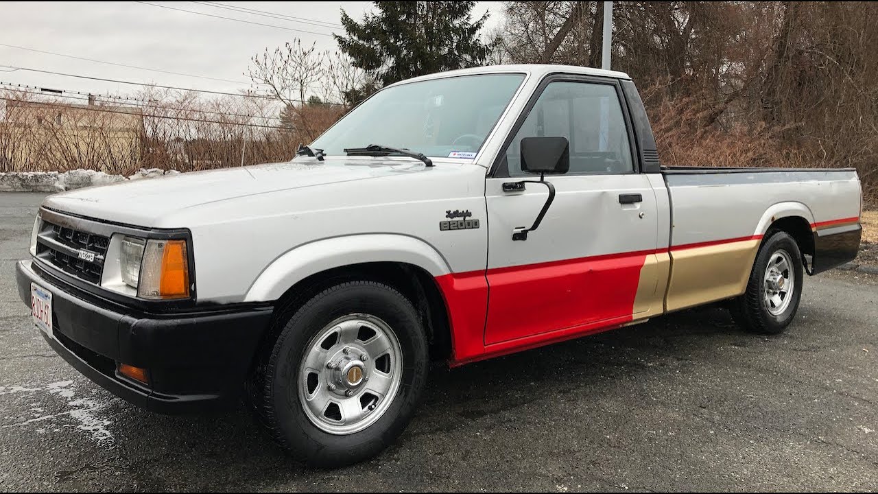 My New Mazda B2000 Project Truck! | Painting The Wheels