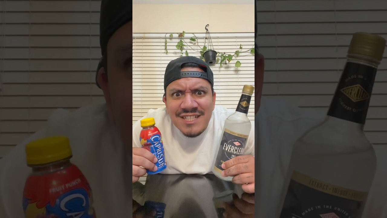 Everclear & hawaiian punch !!? 👀🍻 #drink #drinkreview #mixeddrinks #mix #everclear #drinkreview