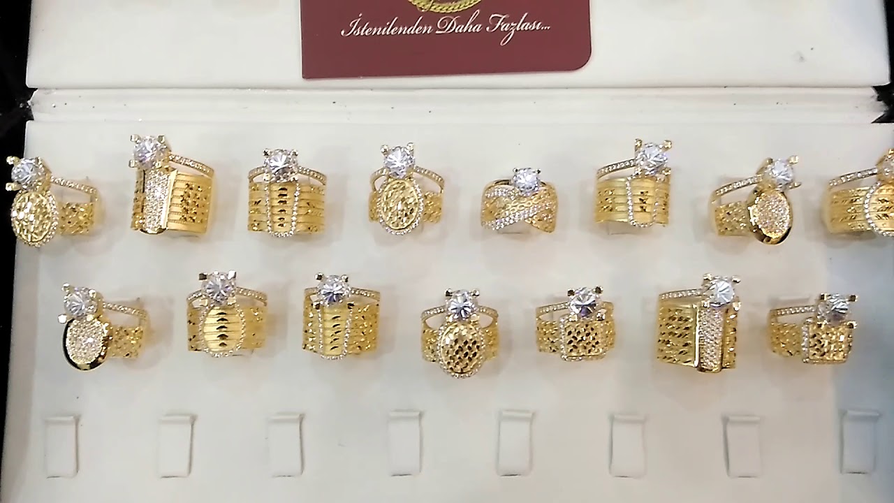 22 Ayar Tektaş Y&uuml;z&uuml;k - &Uuml;r&uuml;n Tanıtımları  2018