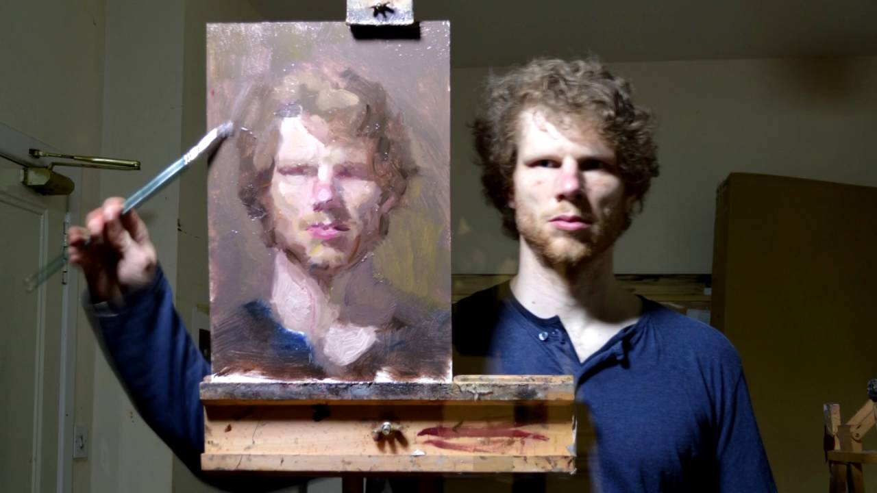 Ewan McClure self-portrait time-lapse