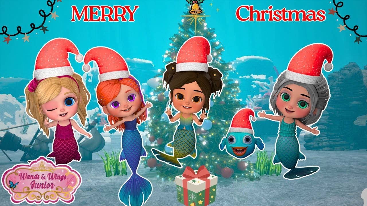 Merry Christmas Doo Doo 🎄| 🎅 Decorate & Play + Baby Shark | Kids Christmas Fun | Wands & WIngs Jr.