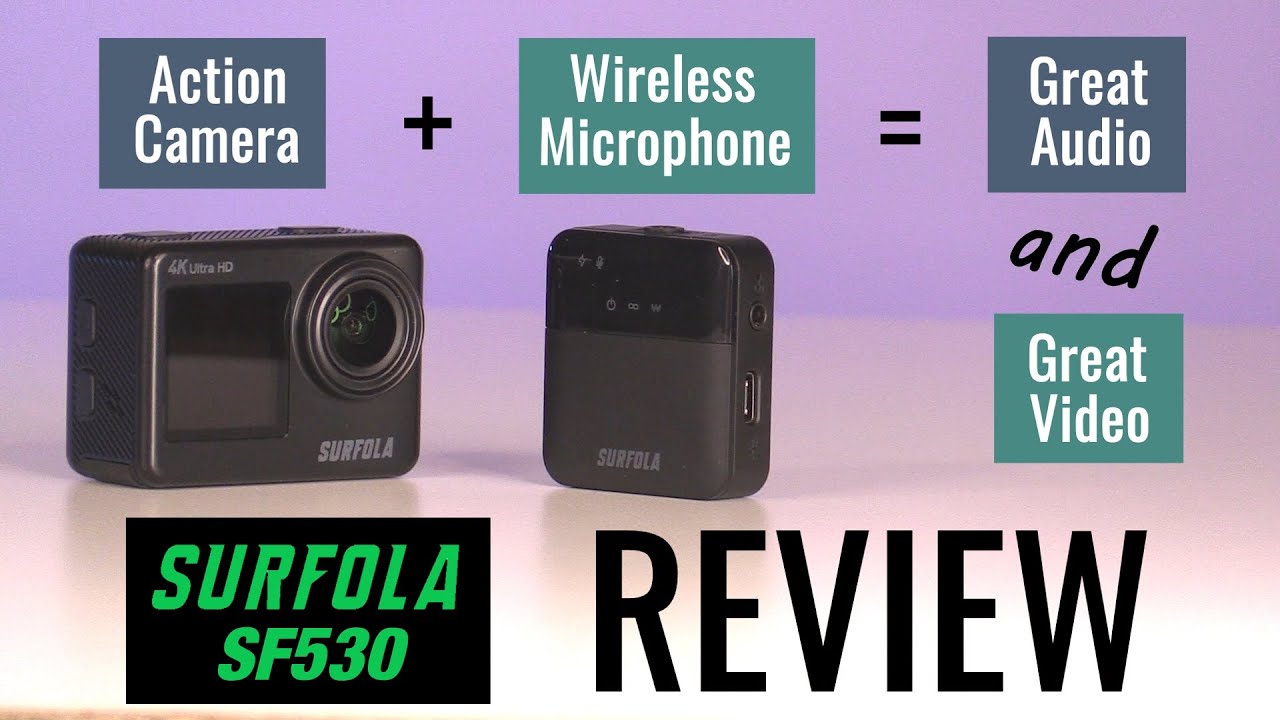 SURFOLA SF530 Action Camera Review