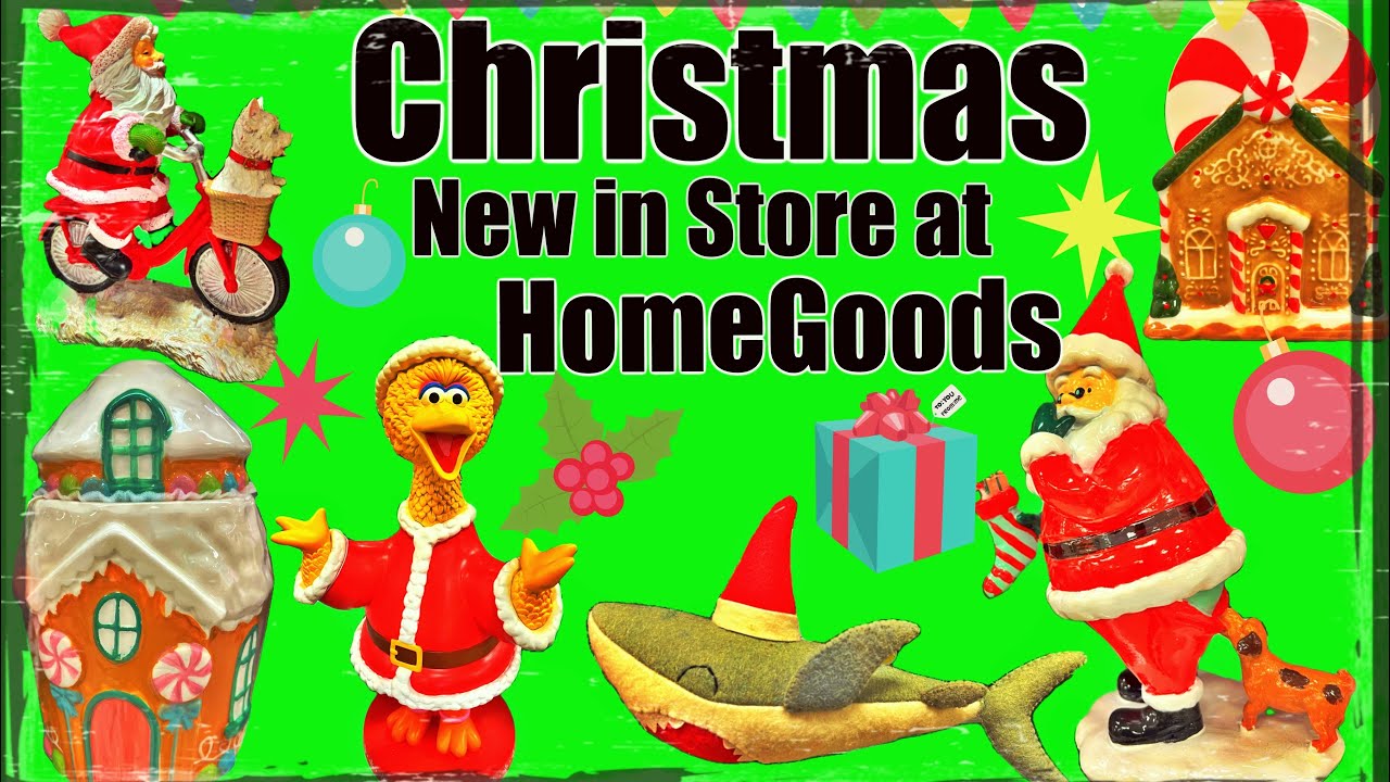Обязательно посмотрите новые рождественские находки на HomeGoods!
