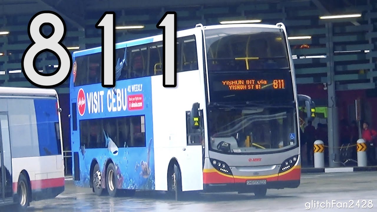 [SMRT] SMB5060D on Service 811 - Alexander Dennis Enviro 500 MMC