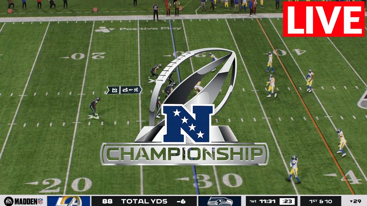 🔴 LIVE 🔴 Los Angeles Rams vs Seattle Seahawks | Jan 25th NFC CONFERENCE CHAMPIONSHIP | MADDEN NFL 26