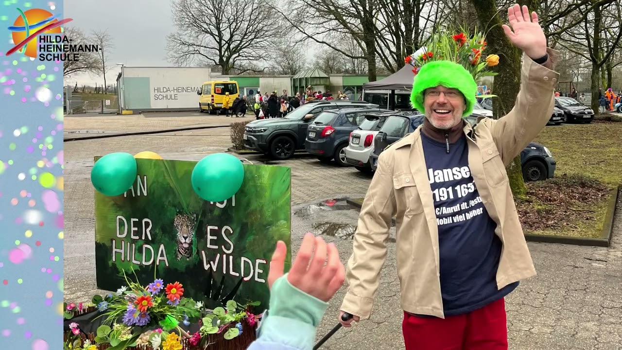 🎉🌴 „Jetzt wird’s wild – Dschungelalarm an der Hilda!“ 🐒🦁 Karneval 2026 an der Hilda-Heinemann-Schule