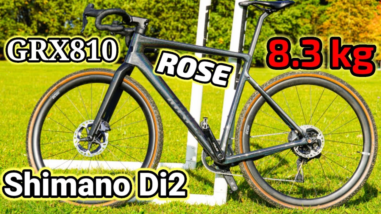 Топовый Gravel на Электронной Трансмиссии Shimano Di2 Grx810. Rose BACKROAD Limited обзор
