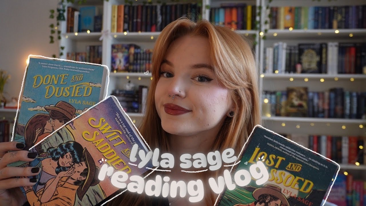 I READ ALL OF LYLA SAGE'S BOOKS | reading vlog 🐎🤠♥️