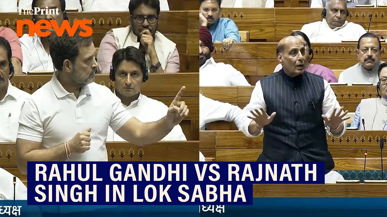 'Agniveer is a use & throw labourer for Modi Govt'- Rahul Gandhi's attack, Rajnath Singh responds