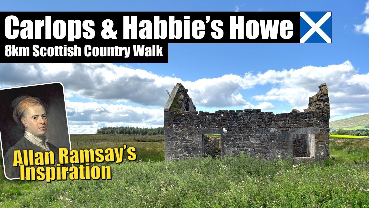 8km Carlops & Habbie's Howe Scottish Country Walk circuit 🏴󠁧󠁢󠁳󠁣󠁴󠁿