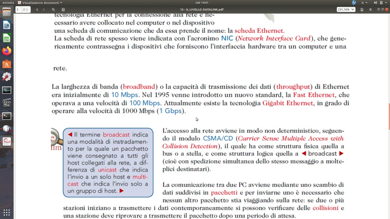 Il livello datalink
