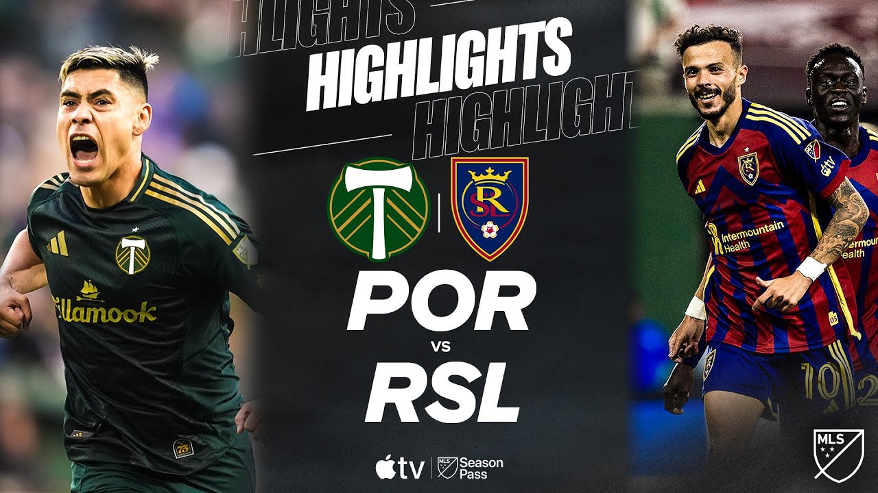 Portland Timbers vs. Real Salt Lake | Full Match Highlights