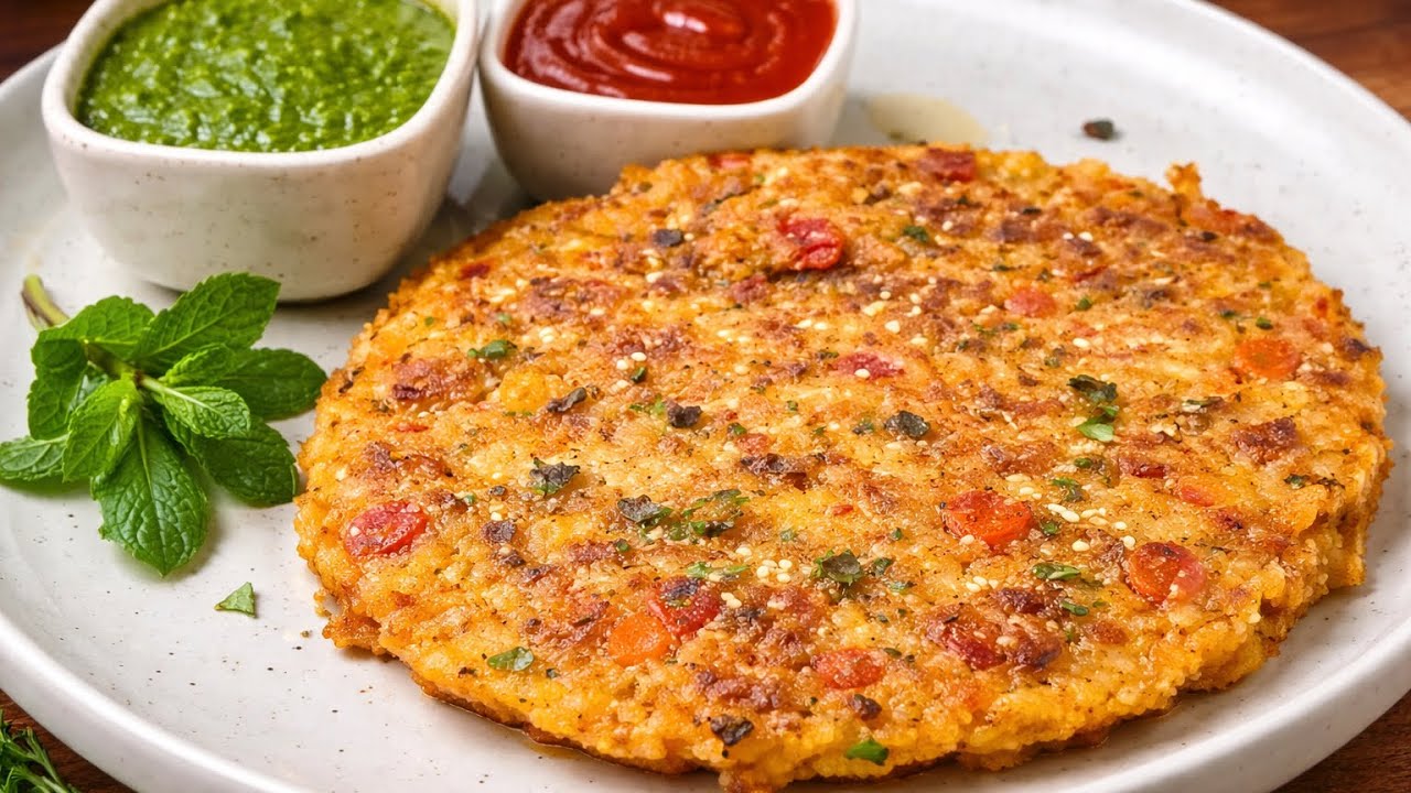 Better Than Regular Poha | Perfect Morning Breakfast veg poha chilla