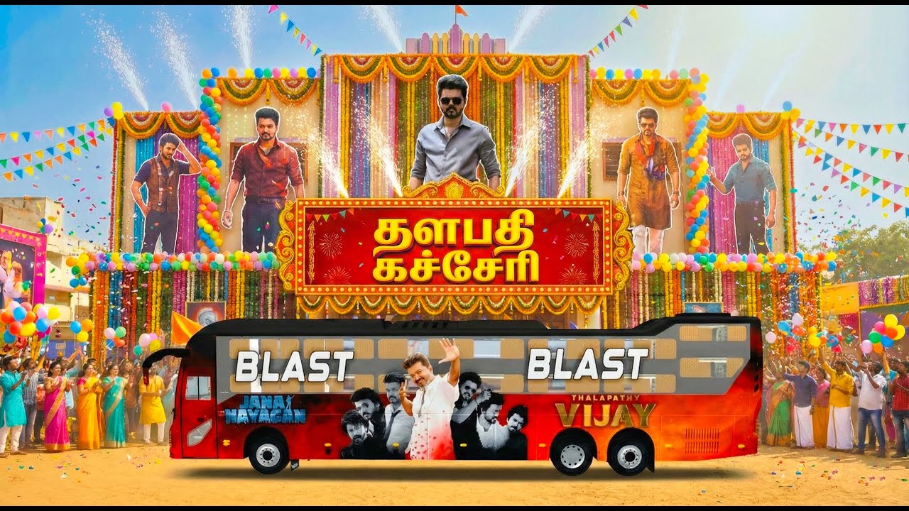 ஜனநாயகன் bus driving Ets2 g29 steering wheel gameplay Tamil - VTG