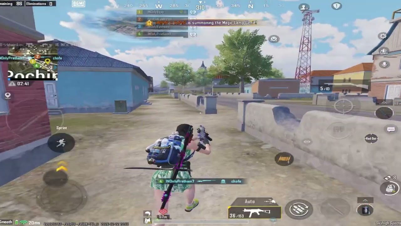 Crazy gameplay that shocked the enemies #bgmi