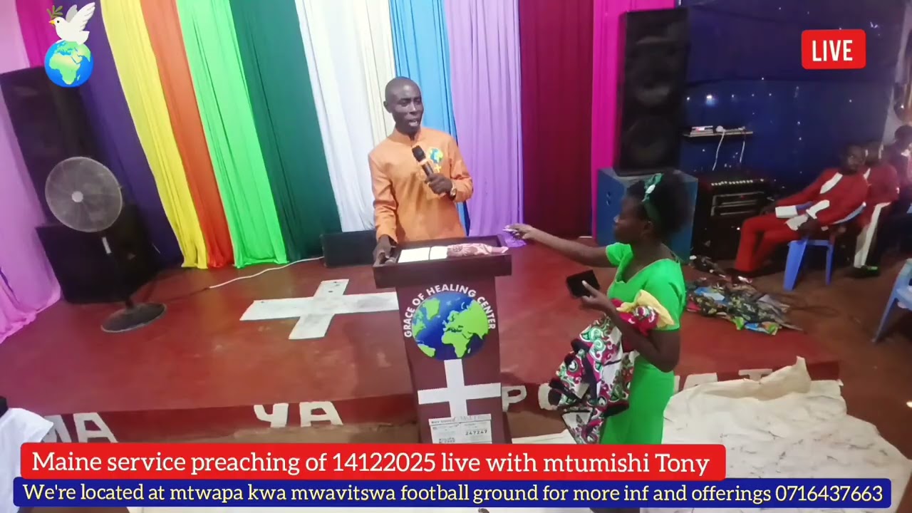 Sunday 14/12/2025 service preaching live with mtu wa Mungu mtumishi Tony