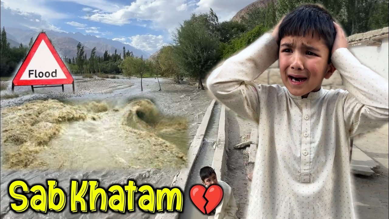 Flood Say Village Khatam Hogaye | My Village💔 Gaon Walay Sab Parishaan 😭