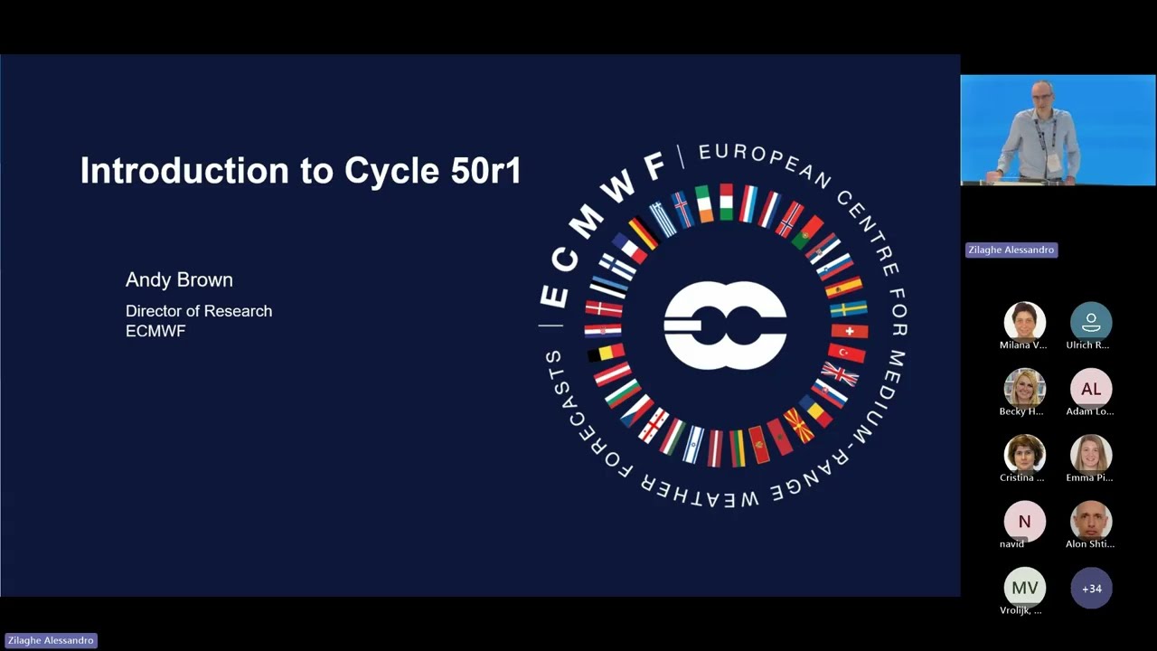 ECMWF IFS Cycle 50r1 webinar: Introduction to Cycle 50r1 - 15 September 2025