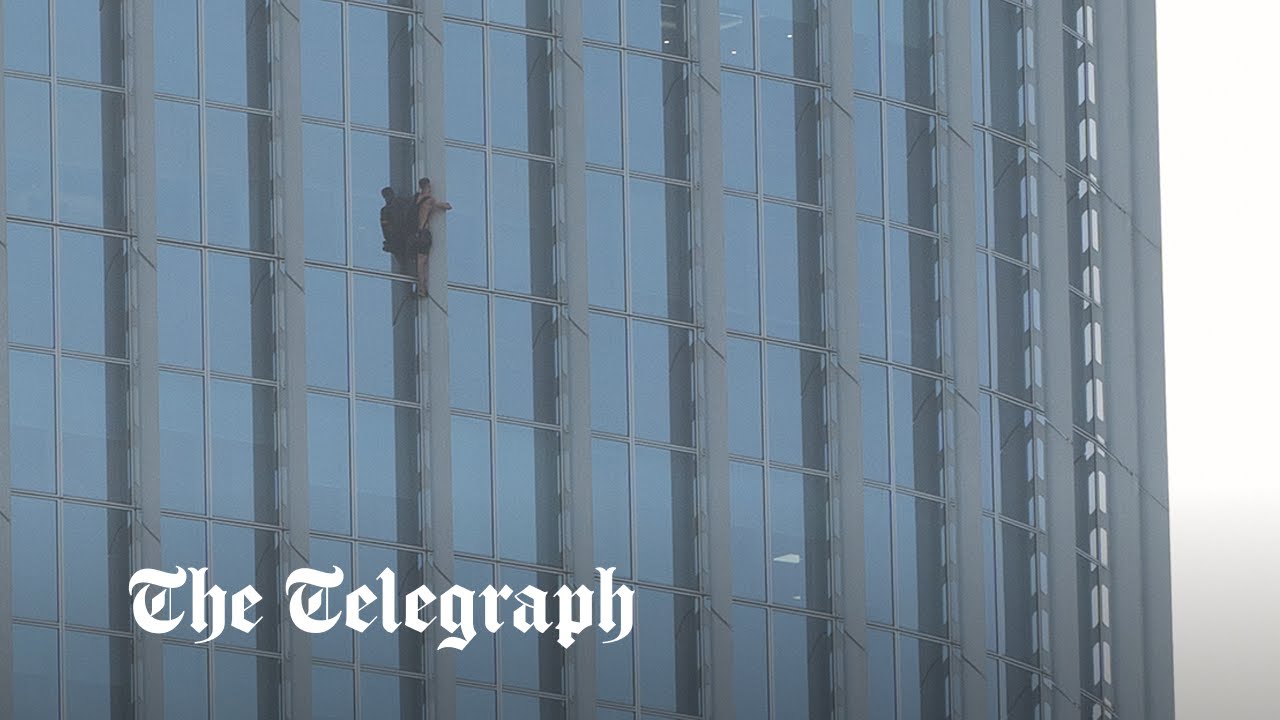 'Shard Climber' arrested trying to climb South Korea's tallest building