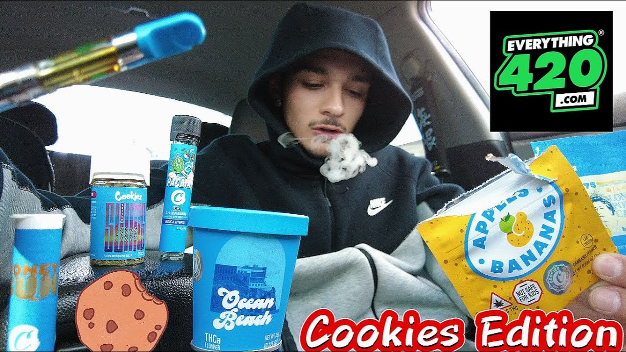EVERYTHING 420 COOKIES LIFTED EDITION UNBOXING🍪(180$ Giftbox)
