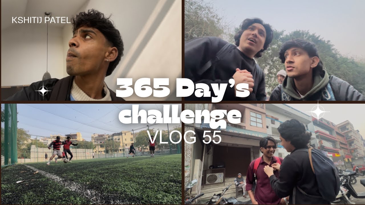 Half Day Office Se Football Ground Tak ⚽😂 | 365 Days Challenge | Vlog 55