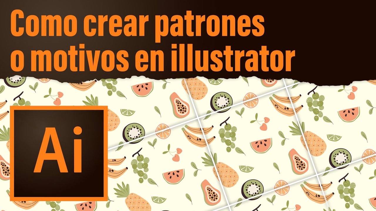 006 | ✔️ Cómo hacer patrones (o motivos) en Illustrator ✔️ | Aprende dos maneras fácil y rápido 🕒