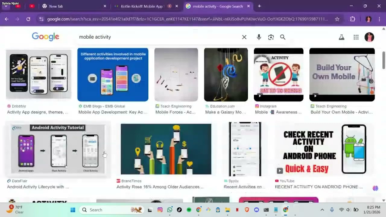 Introduction to mobile development(kotlin):First session